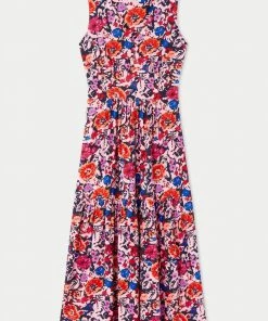 Jigsaw Pink Wild Bouquet Sleeveless Jersey Dress -Jigsaw Sales Shop unnamed file 593 scaled