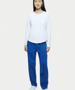 Jigsaw White Cotton Slub Long Sleeve T-Shirt 8 Jigsaw White Cotton Slub Long Sleeve T-Shirt -Jigsaw Sales Shop unnamed file 60 scaled