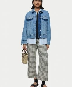 Jigsaw Natural Linen Check Palazzo Trousers -Jigsaw Sales Shop unnamed file 602 scaled