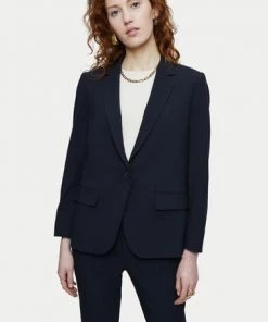 Jigsaw Blue Crosshatch Brook Blazer 11 Jigsaw Blue Crosshatch Brook Blazer -Jigsaw Sales Shop unnamed file 611