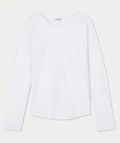 Jigsaw White Cotton Slub Long Sleeve T-Shirt 10 Jigsaw White Cotton Slub Long Sleeve T-Shirt -Jigsaw Sales Shop unnamed file 62 scaled
