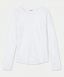 Jigsaw White Cotton Slub Long Sleeve T-Shirt 11 Jigsaw White Cotton Slub Long Sleeve T-Shirt -Jigsaw Sales Shop unnamed file 63