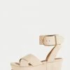Jigsaw Natural Ives Suede Wedges