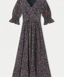 Jigsaw Blue Stem Ditsy Midi Tea Dress -Jigsaw Sales Shop unnamed file 670
