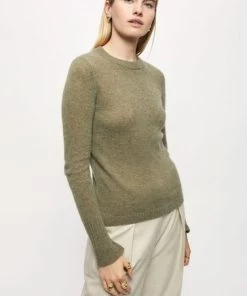 Jigsaw Green Cloud Cashmere Crew Jumper -Jigsaw Sales Shop unnamed file 676