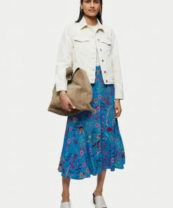 Jigsaw Blue Vivid Floral Midi Skirt -Jigsaw Sales Shop unnamed file 684 scaled