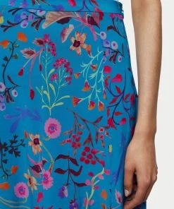 Jigsaw Blue Vivid Floral Midi Skirt -Jigsaw Sales Shop unnamed file 685 scaled