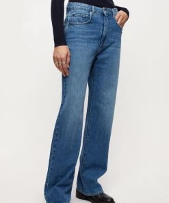 Jigsaw Blue Adler Wide Leg Jeans