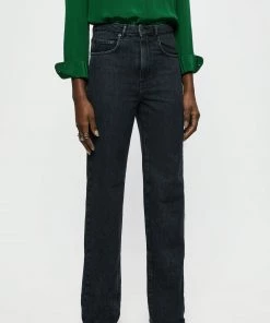 Jigsaw Black Adler Wide Leg Jeans