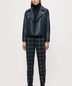 Jigsaw Blue Quinn Leather Biker Jacket -Jigsaw Sales Shop unnamed file 761 scaled