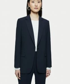 Jigsaw Blue Crosshatch Jacket -Jigsaw Sales Shop unnamed file 776 scaled