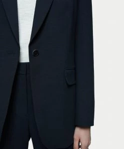 Jigsaw Blue Crosshatch Jacket -Jigsaw Sales Shop unnamed file 778 scaled