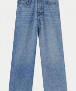 Jigsaw Blue Tyne Cropped Wide Leg Jeans -Jigsaw Sales Shop unnamed file 799