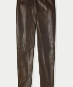 Jigsaw Green Stretch Leather Leggings -Jigsaw Sales Shop unnamed file 804 scaled