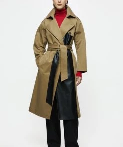 Jigsaw Natural Howden Trench Coat -Jigsaw Sales Shop unnamed file 816
