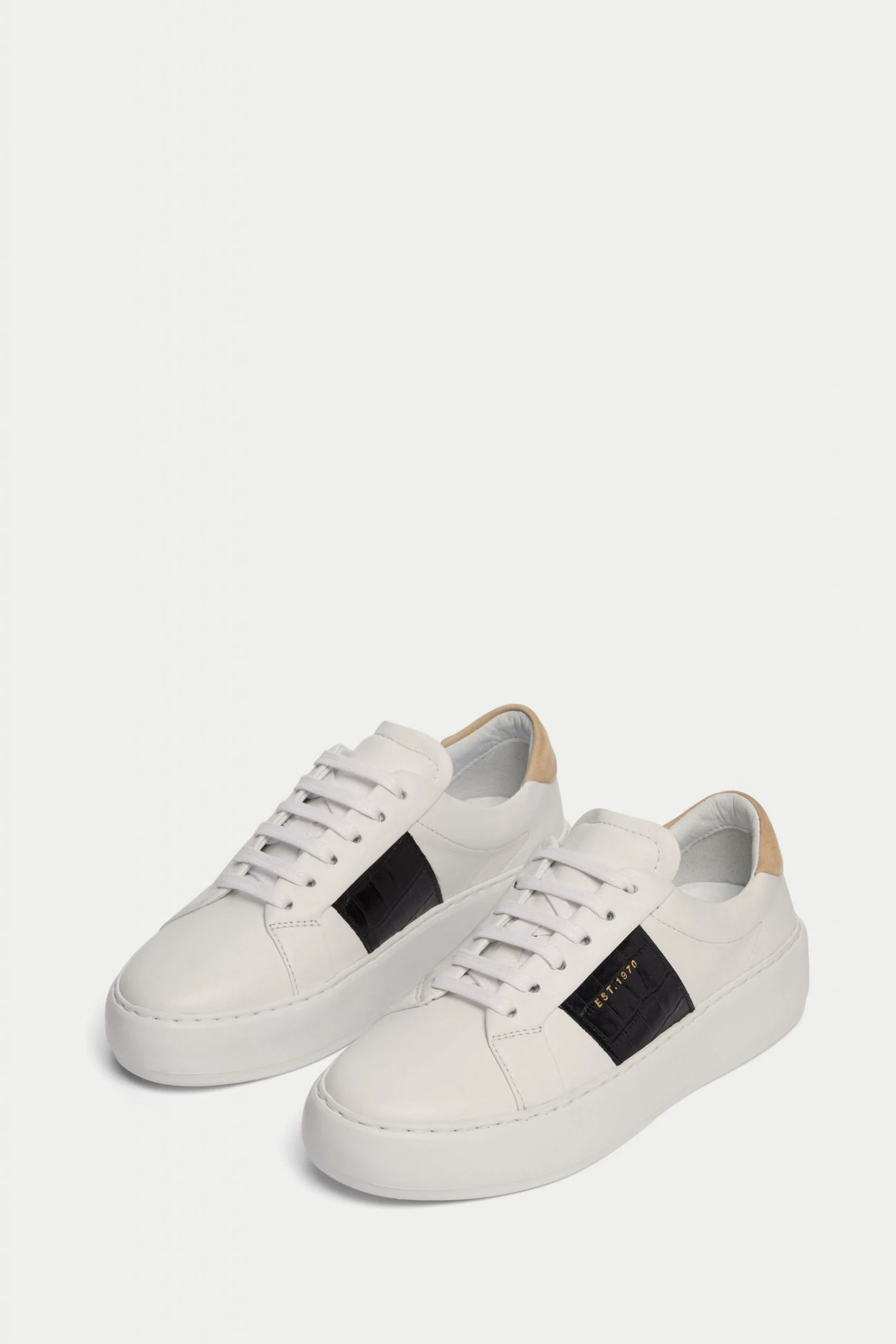 Jigsaw Black Trainers 2 Jigsaw Black Trainers - Image 2