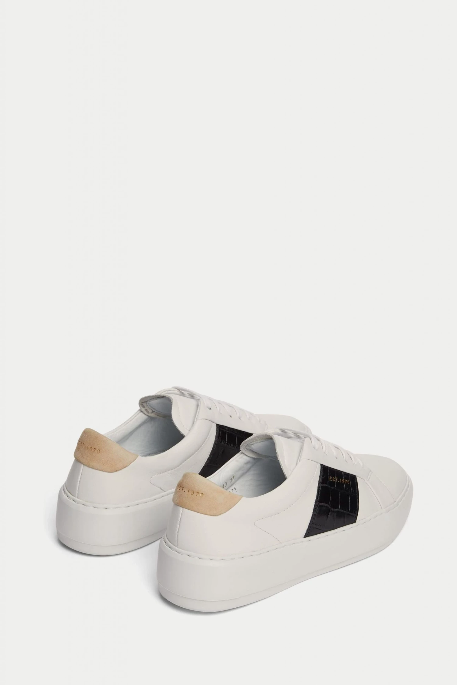 Jigsaw Black Trainers 3 Jigsaw Black Trainers - Image 3