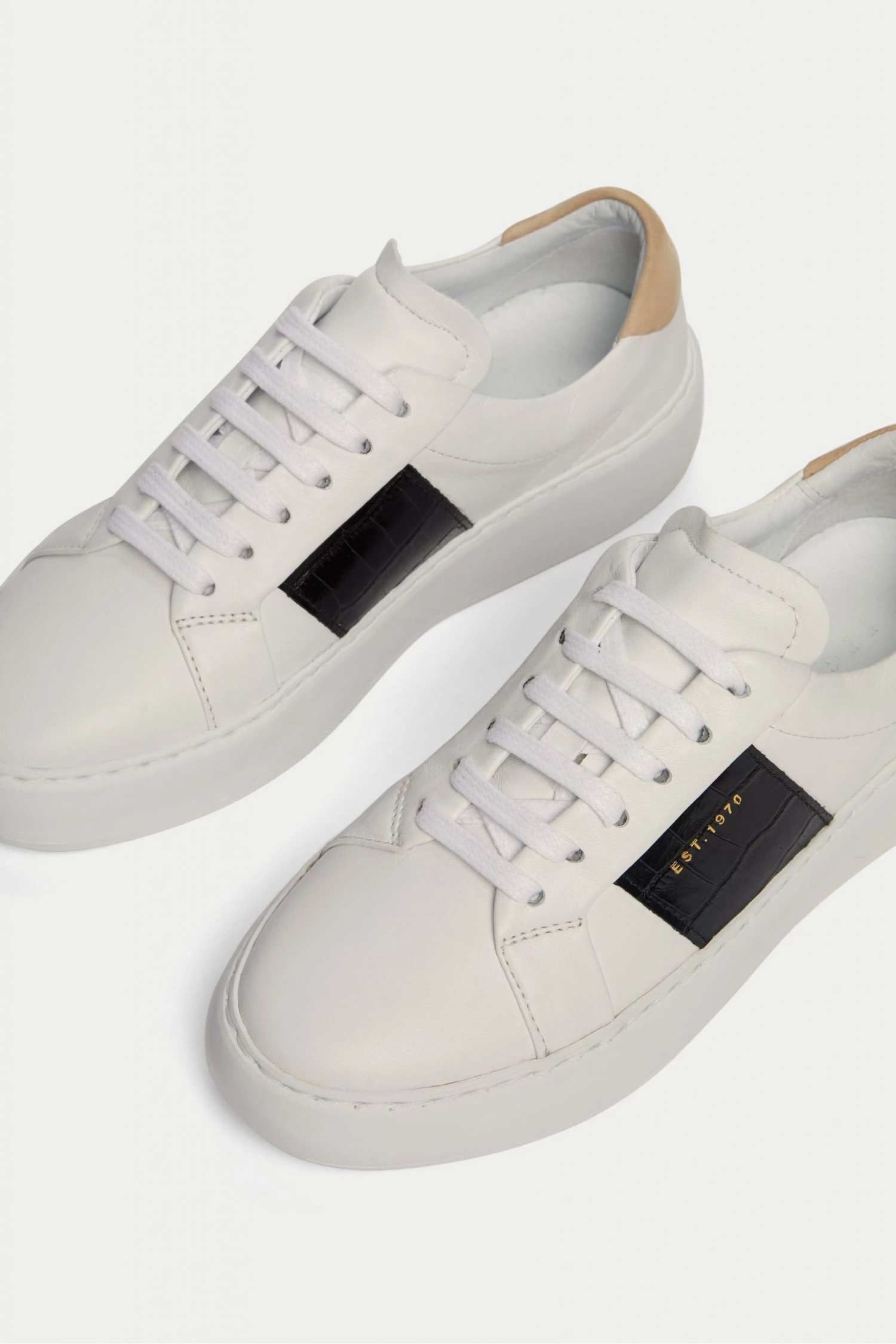 Jigsaw Black Trainers 4 Jigsaw Black Trainers - Image 4