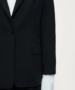 Jigsaw Black Fluid Twill Gibson Blazer: Jacket 12 Jigsaw Black Fluid Twill Gibson Blazer: Jacket -Jigsaw Sales Shop unnamed file 832 scaled