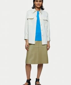 Jigsaw Blue Cotton Luxe Short Sleeve T-Shirt 8 Jigsaw Blue Cotton Luxe Short Sleeve T-Shirt -Jigsaw Sales Shop unnamed file 85 scaled