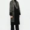Jigsaw Brocade Evening Coat