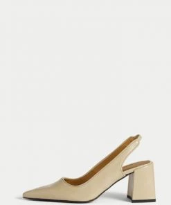 Jigsaw Alford Natural Leather Heeled Shoes -Jigsaw Sales Shop unnamed file 915