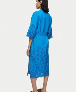 Jigsaw Blue Broderie Beach Kaftan Dress -Jigsaw Sales Shop unnamed file 921 scaled