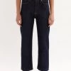 Jigsaw Blue Lea Straight Leg Crop Jeans