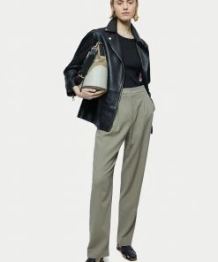 Jigsaw Black Sanford Long Leather Biker Jacket -Jigsaw Sales Shop unnamed file 949 scaled