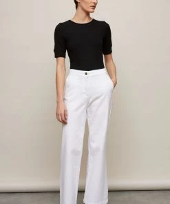 Jigsaw Bovey Ribbed Fitted T-Shirt -Jigsaw Sales Shop unnamed file 986 scaled