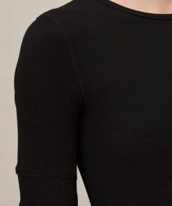 Jigsaw Bovey Ribbed Fitted T-Shirt -Jigsaw Sales Shop unnamed file 988 scaled