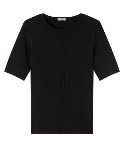 Jigsaw Bovey Ribbed Fitted T-Shirt -Jigsaw Sales Shop unnamed file 989 scaled