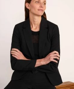 Jigsaw Sales Shop 53 Jigsaw Paris Black One Button Jacket